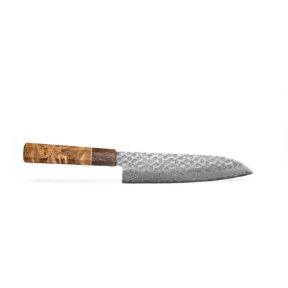 Sakai Kyuba KYU Chef’s Knife 21cm Gyuto – Natural Brown