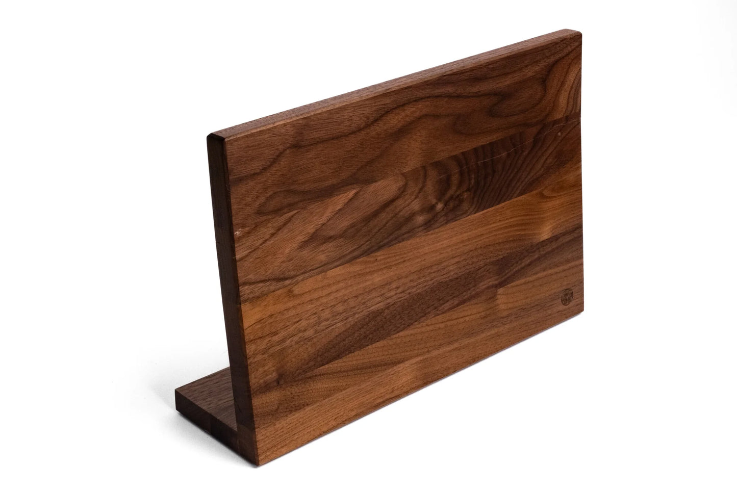 Wooden Magnetic Knife Stand Block – Walnut