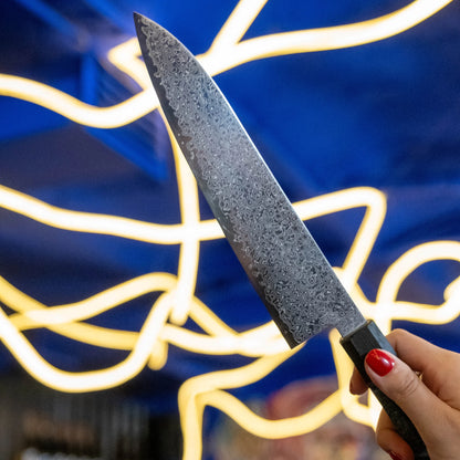 Seki Kyuba SHIN Chef’s Gyuto 21cm – Mediterranean Blue