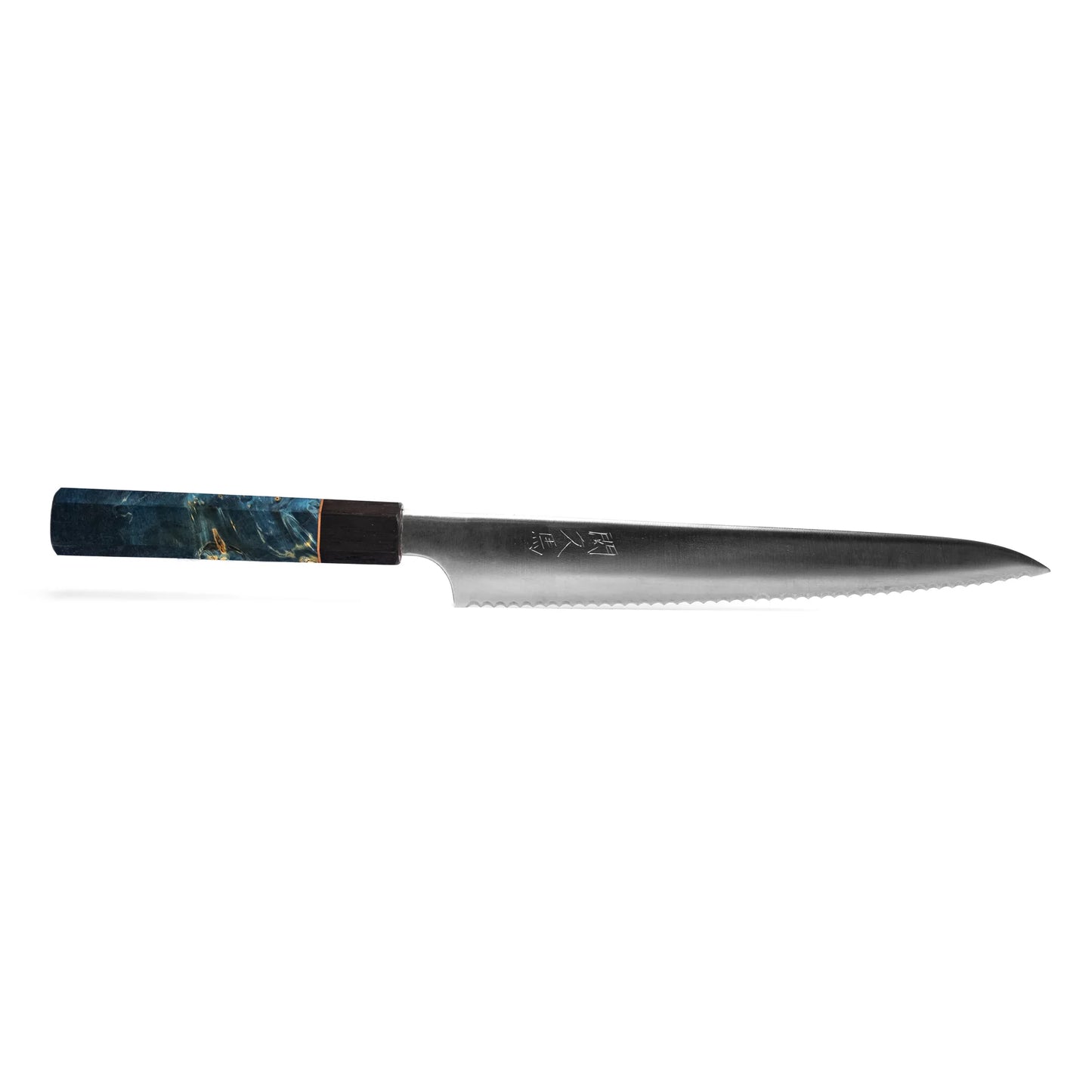 Seki Kyuba PAN Bread Serrated Knife 23.5cm – Mediterranean Blue