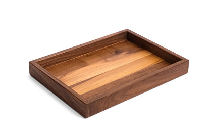 Signature Wooden Tray – American Walnut Small