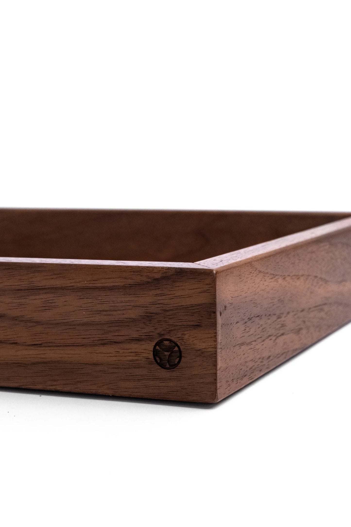 Signature Wooden Tray – American Walnut Small